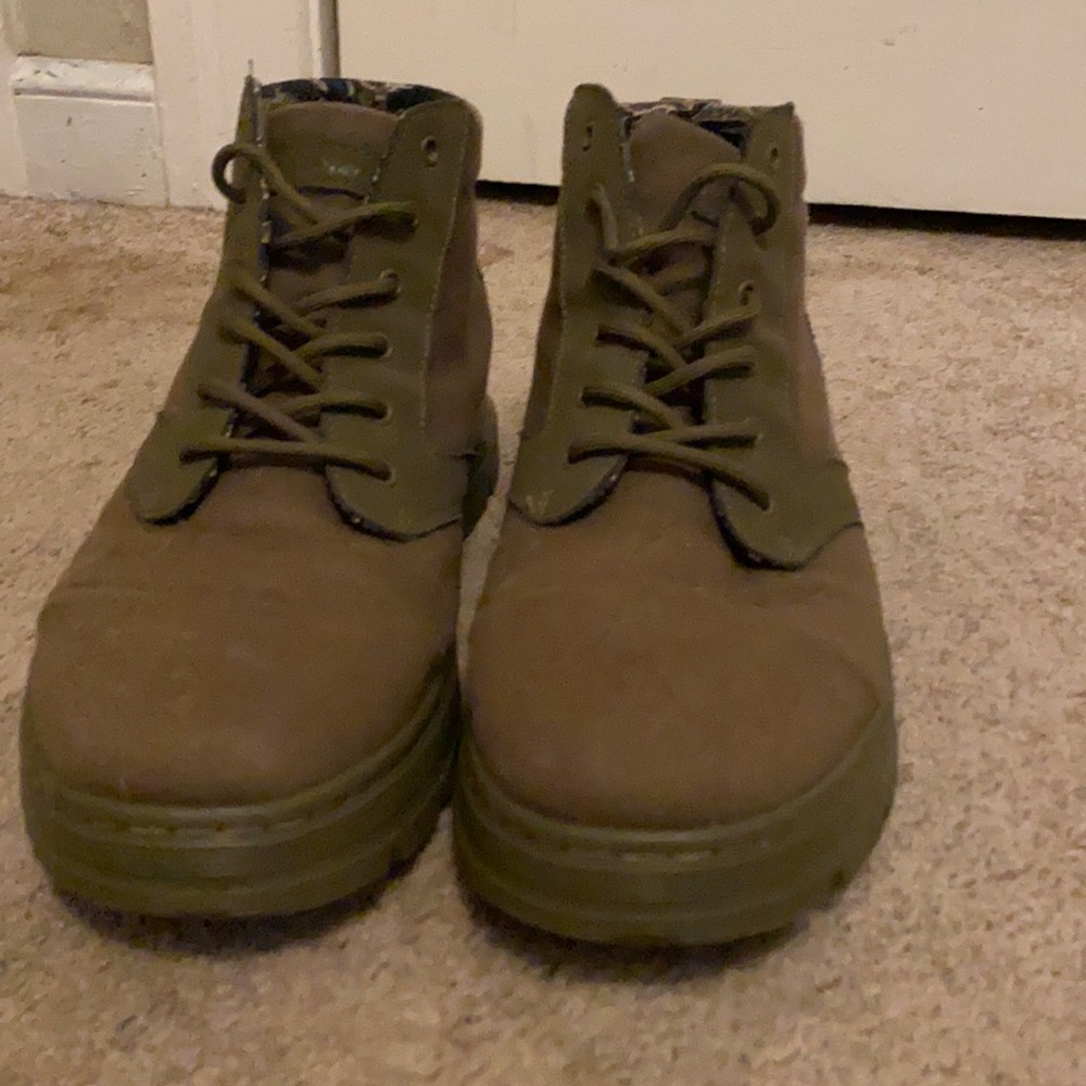 Green Doc Martens
